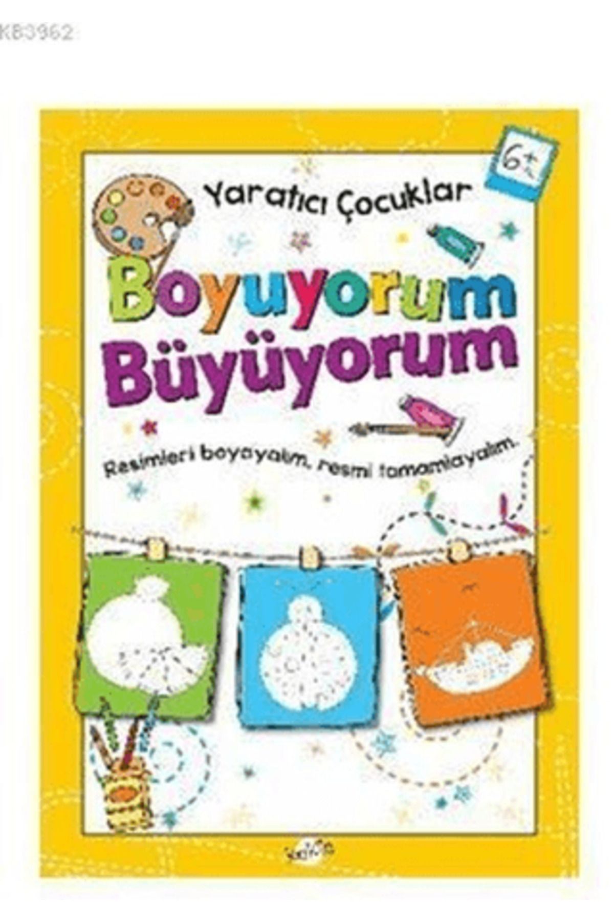 Kukla Yayınları Boyuyorum Büyüyorum 6 Yaş - Yaratıcı Çocuklar