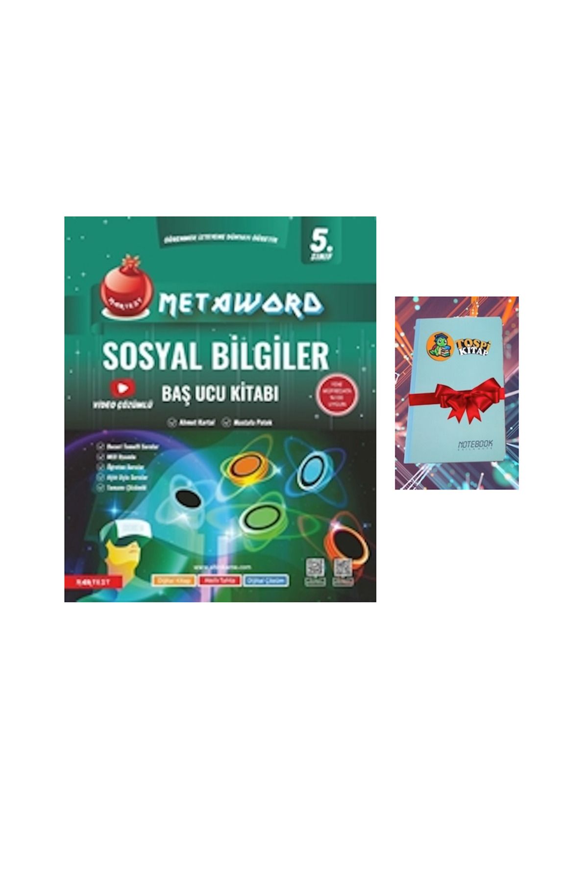 Nartest Yayınları 5. Sınıf Metaword SOSYAL BİLGİLER GÜNCEL MÜFREDAT ( NOT DEFTERİ HEDİYE)