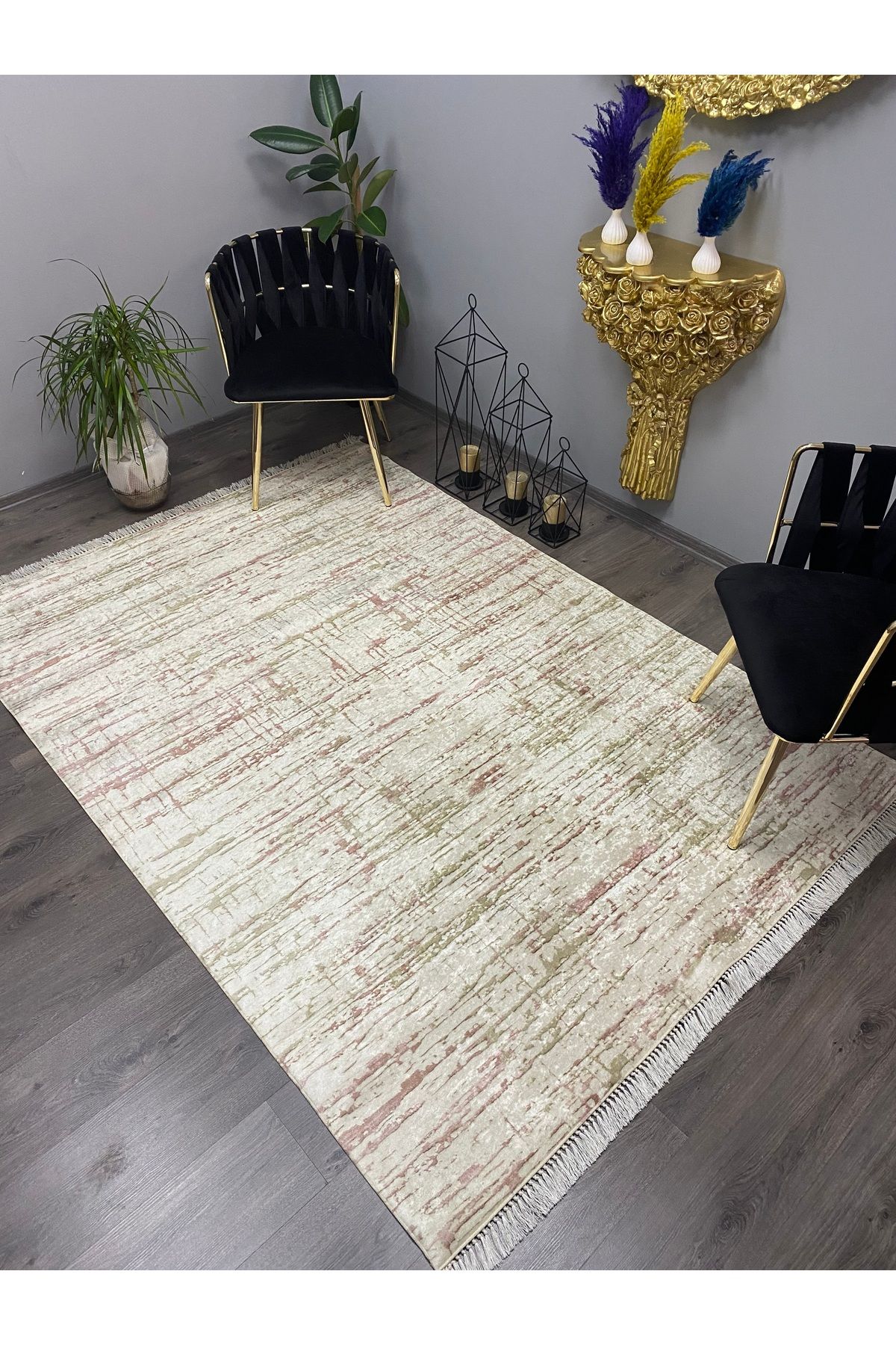 Monisso MONİSSO HALI Defne Kaymaz Taban, leke Tutmaz, Mutfak Halısı, Salon Halısı ve Yolluk