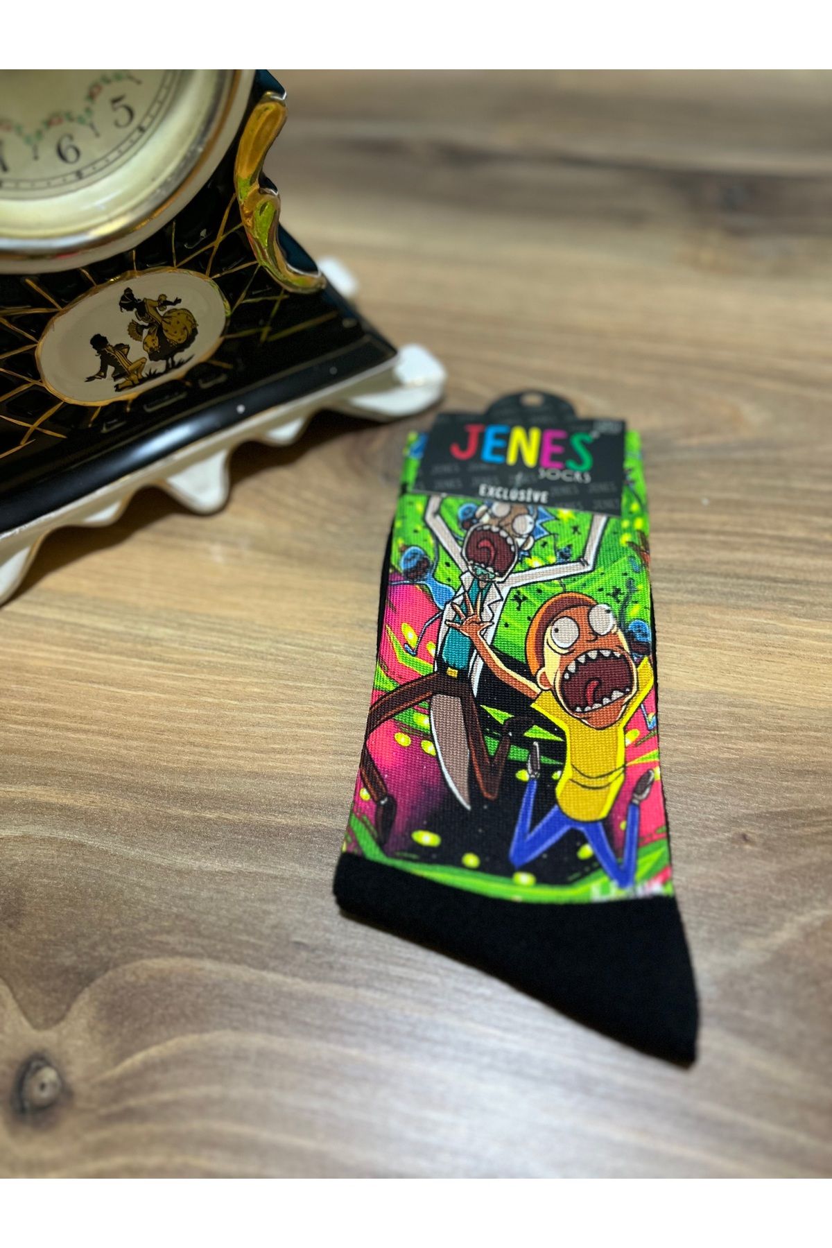 JENES Dijital Baskılı Çorap Uzun Soket Premium Unisex Çorap