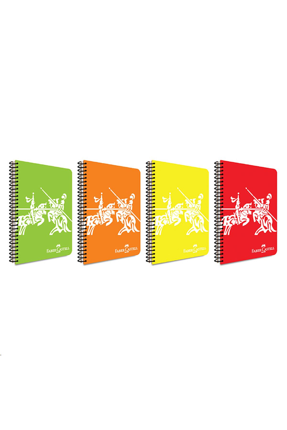 Faber Castell Defter Cr1 A4 Pp Kapak 60 Gram 140 Yaprak Kareli - 4 Adet