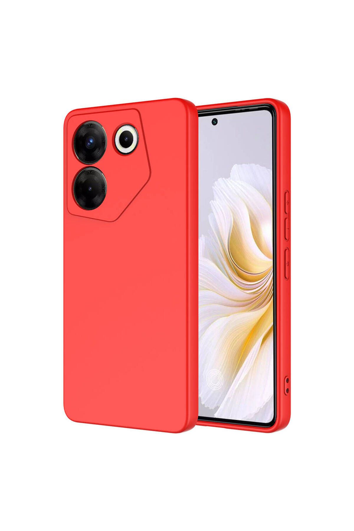halkhouse Tecno Camon 20 Pro 5G Kılıf Renkli Esnek Kırılmaz Yüksek Koruma Silikon Marra Kapak