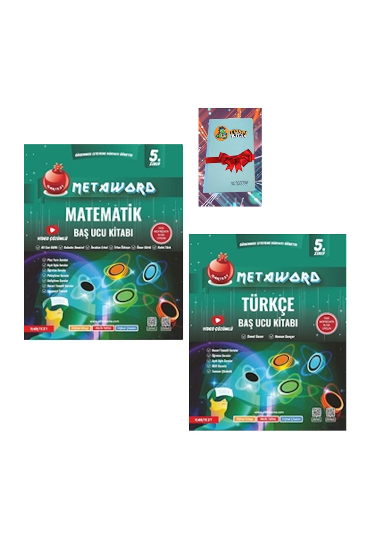 Nartest Yayınları 5. Sınıf Metaword TÜRKÇE + MATEMATİK GÜNCEL MÜFREDAT ( NOT DEFTERİ HEDİYE)