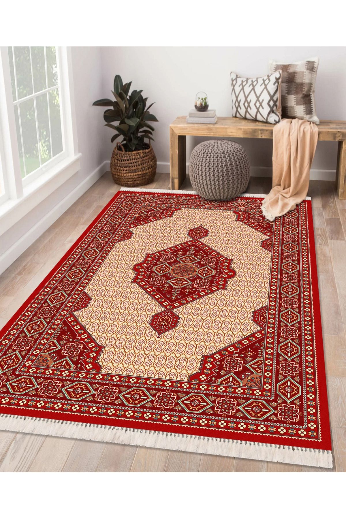 Monisso MONİSSO HALI Gaza Kaymaz Taban, leke Tutmaz, Mutfak Halısı, Salon Halısı ve Yolluk