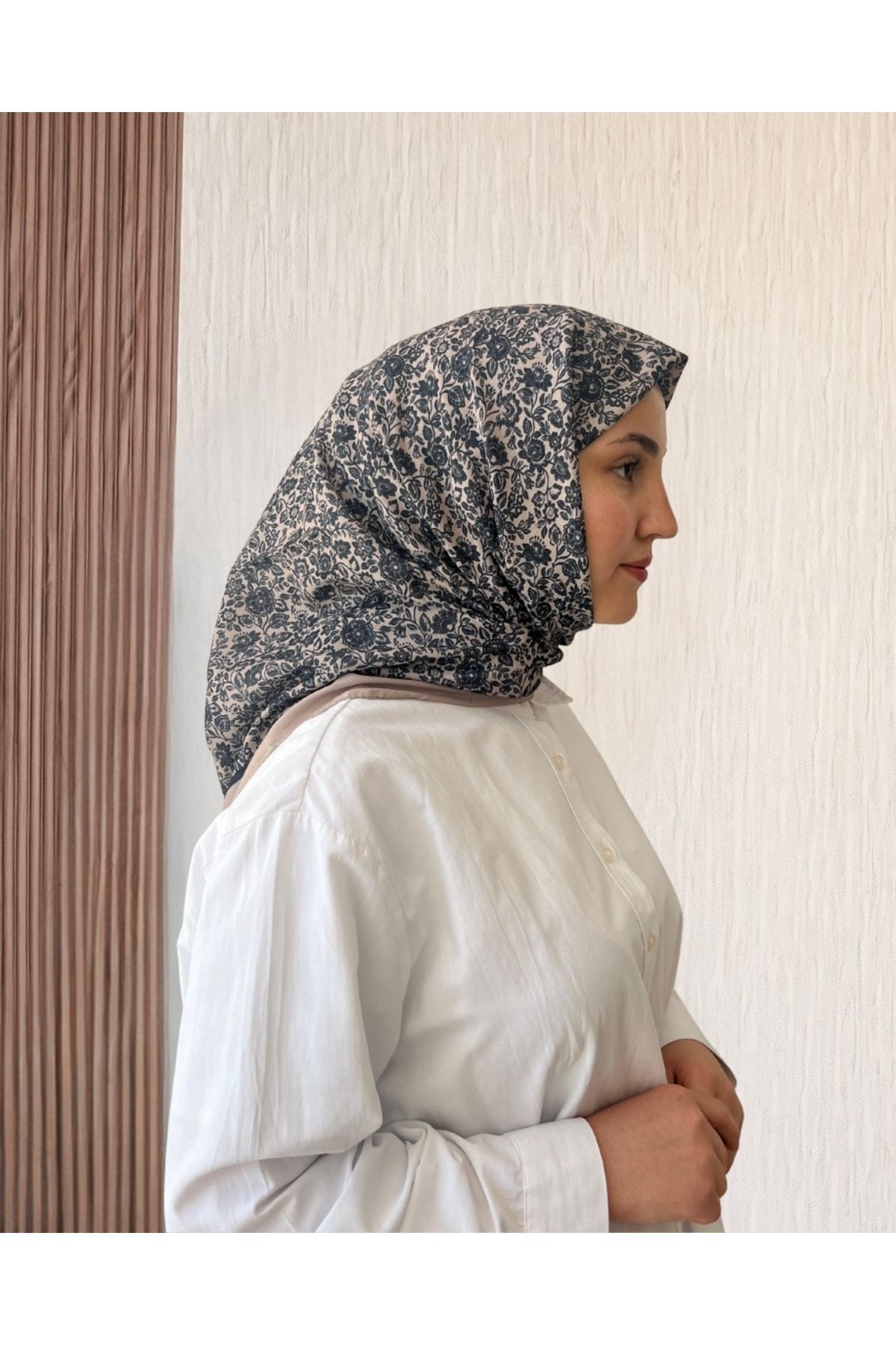 SarQa Scarft Çıtır Çiçek Eşarp