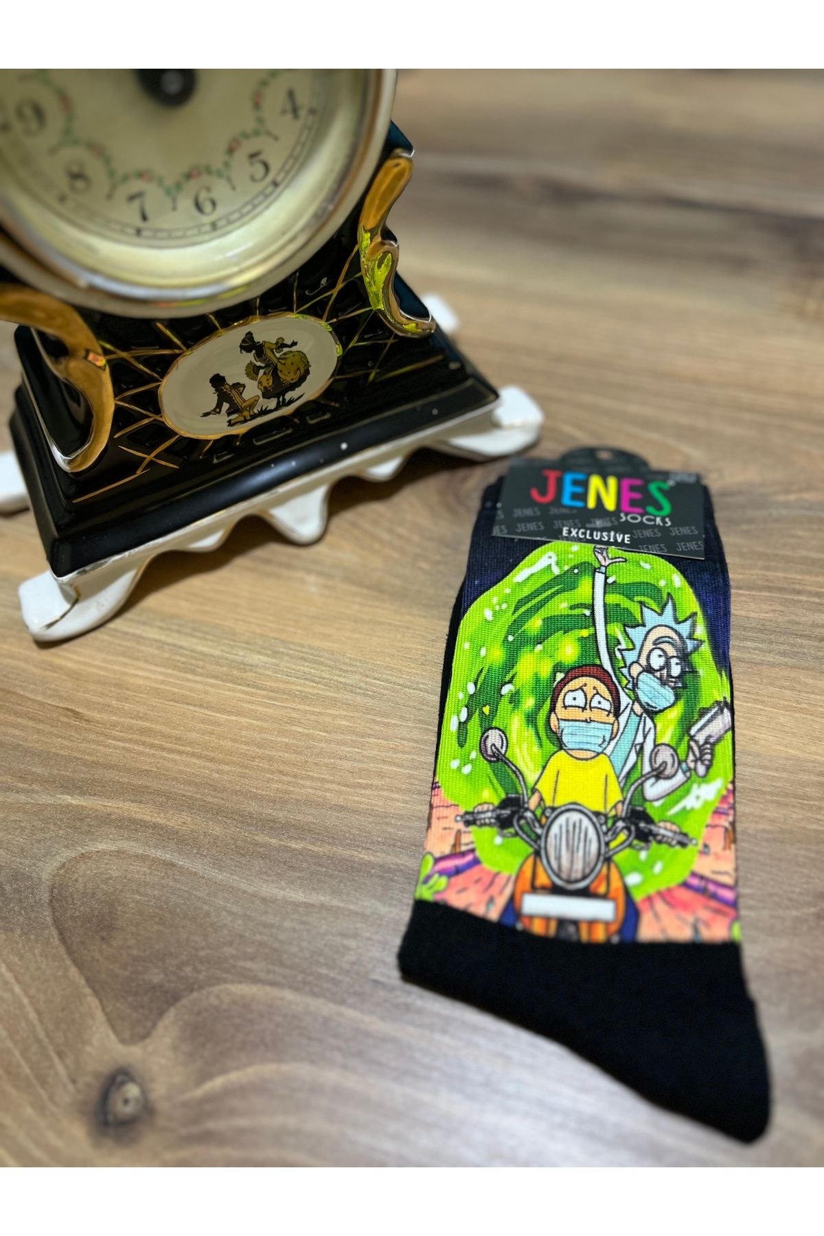 JENES Dijital Baskılı Çorap Uzun Soket Premium Unisex Çorap