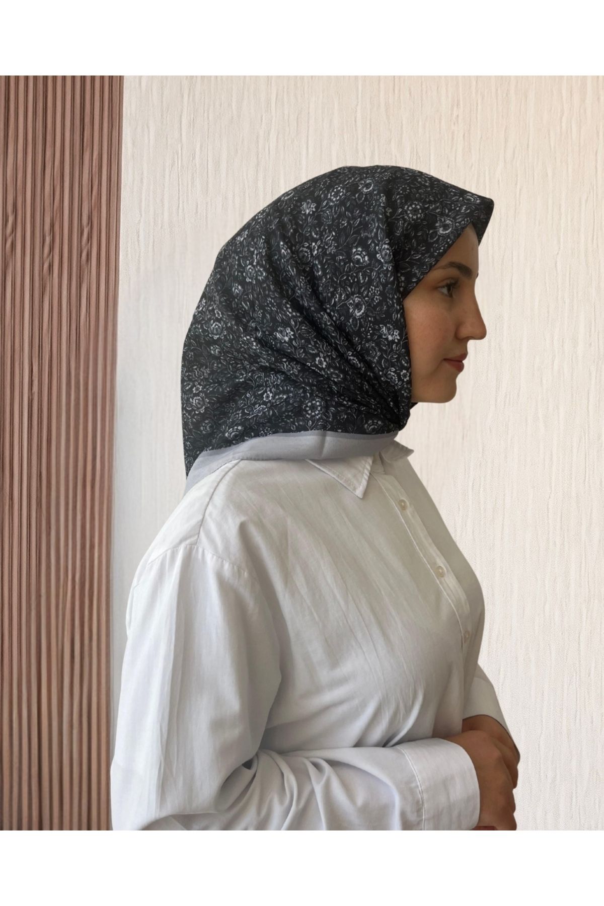 SarQa Scarft Çıtır Çiçek Eşarp