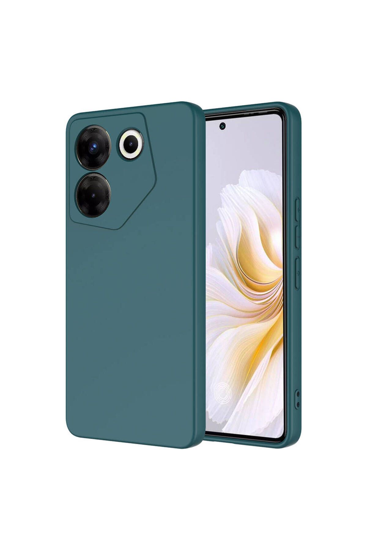 halkhouse Tecno Camon 20 Pro 5G Kılıf Renkli Esnek Kırılmaz Yüksek Koruma Silikon Marra Kapak