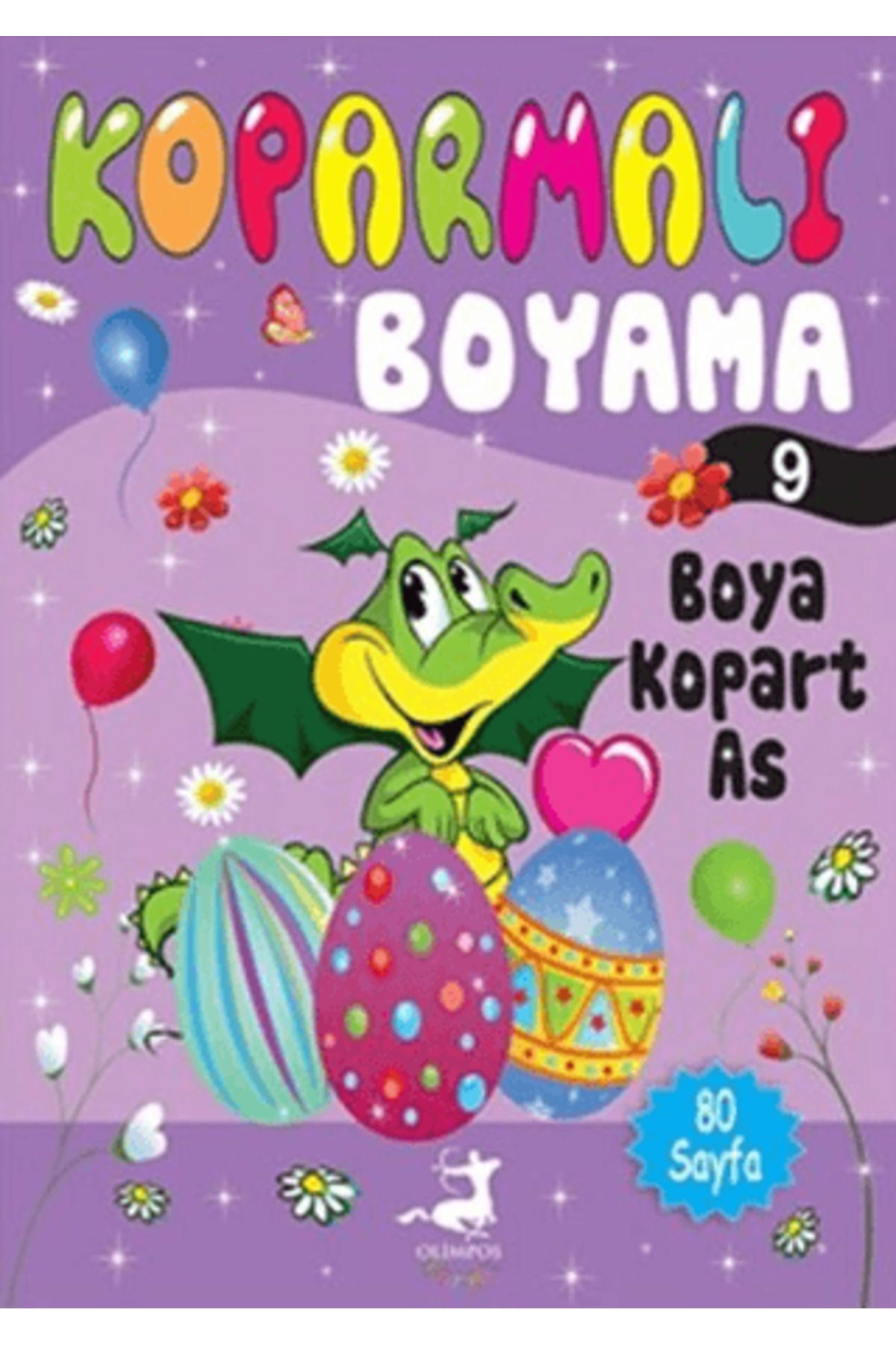 OLİMPOS ÇOCUK Koparmalı Boyama 9
