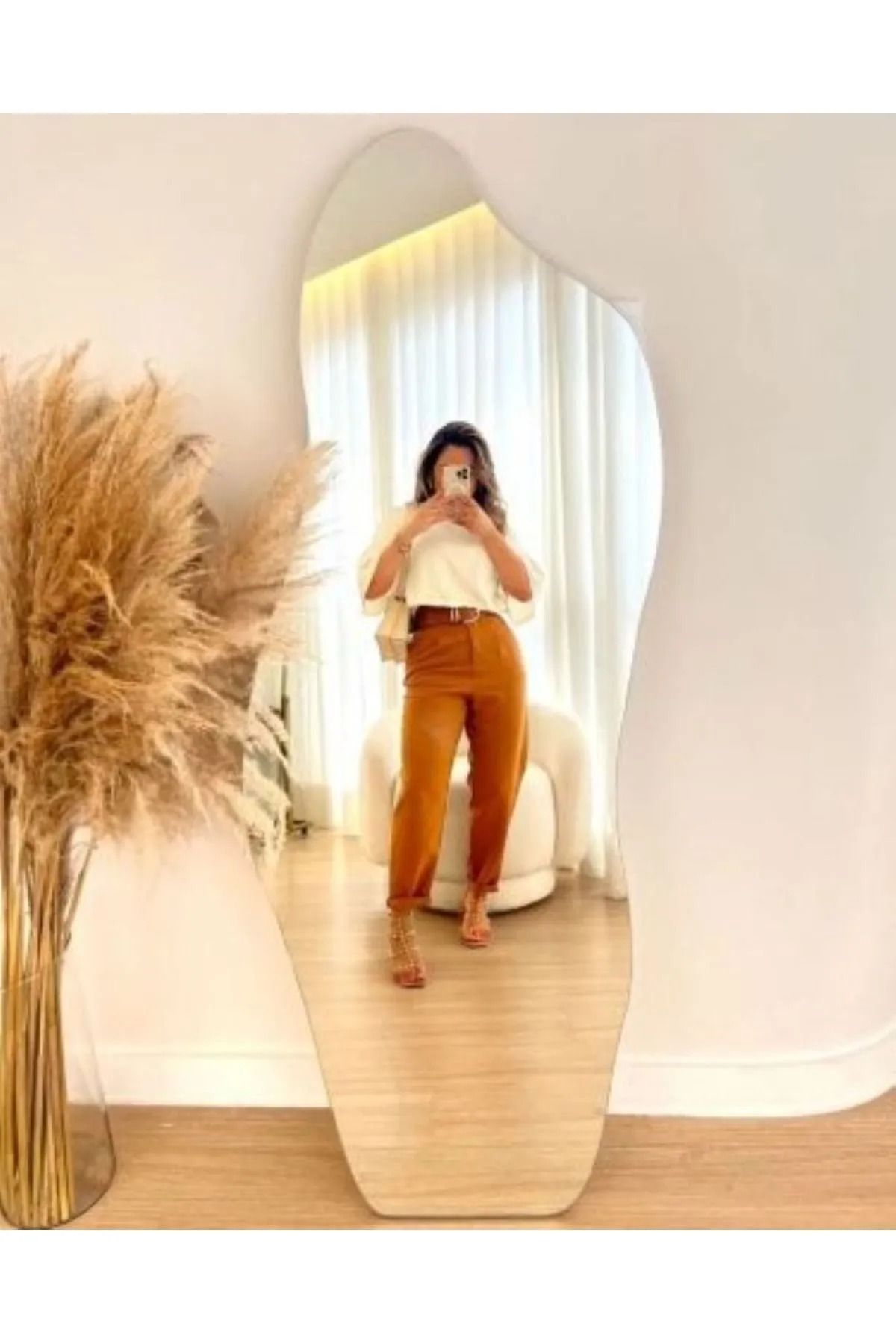 UKAA DESİNG Asimetrik ayna, Natura Boy Aynası, Asimetrik Boyayna