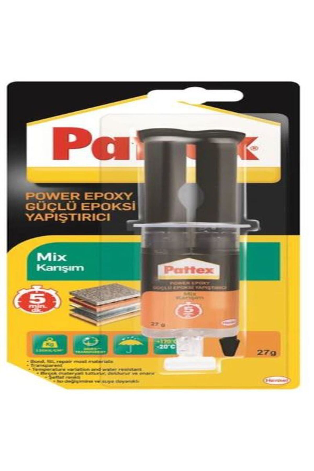 Pattex UNİVERSAL MİX EPOKSİ 27G