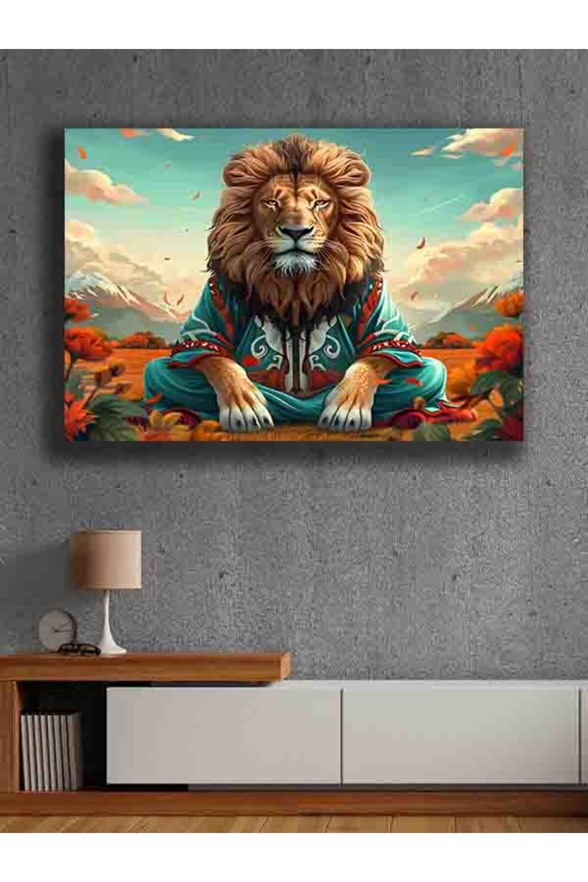 PRİME Concept Modern dekorasyon kanvas tablo %100 pamuklu kumaş