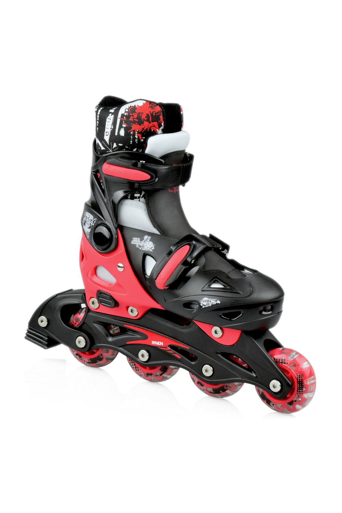 Raven-Role inline 3w1 Raven Singer Black/Red 33-36 (S), pentru copii 3