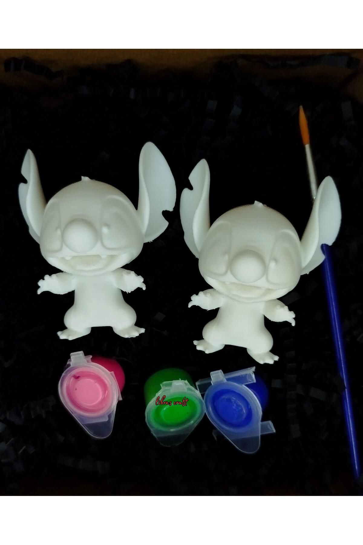 librescraft 3d Hediyelik Oyuncak Ikili Stitch Biblo Boyama Seti