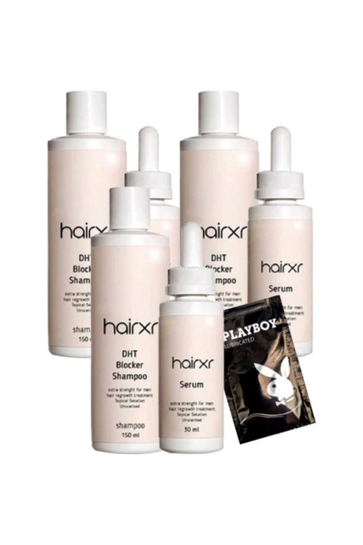 feifei Hairxr SNMP20337 3tane 150 ml Şampuanı ve 30 ml Serum + Yanında Jel