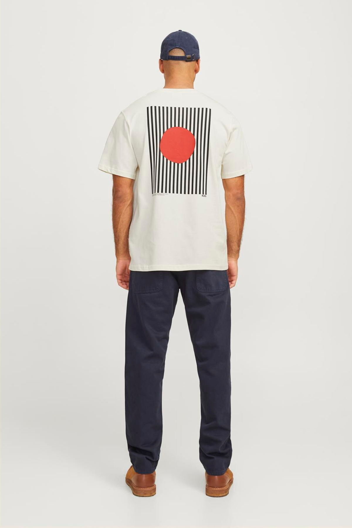 تی شرت یقه گرد گشاد RDD جک اند جونز تی شرت Jack & Jones