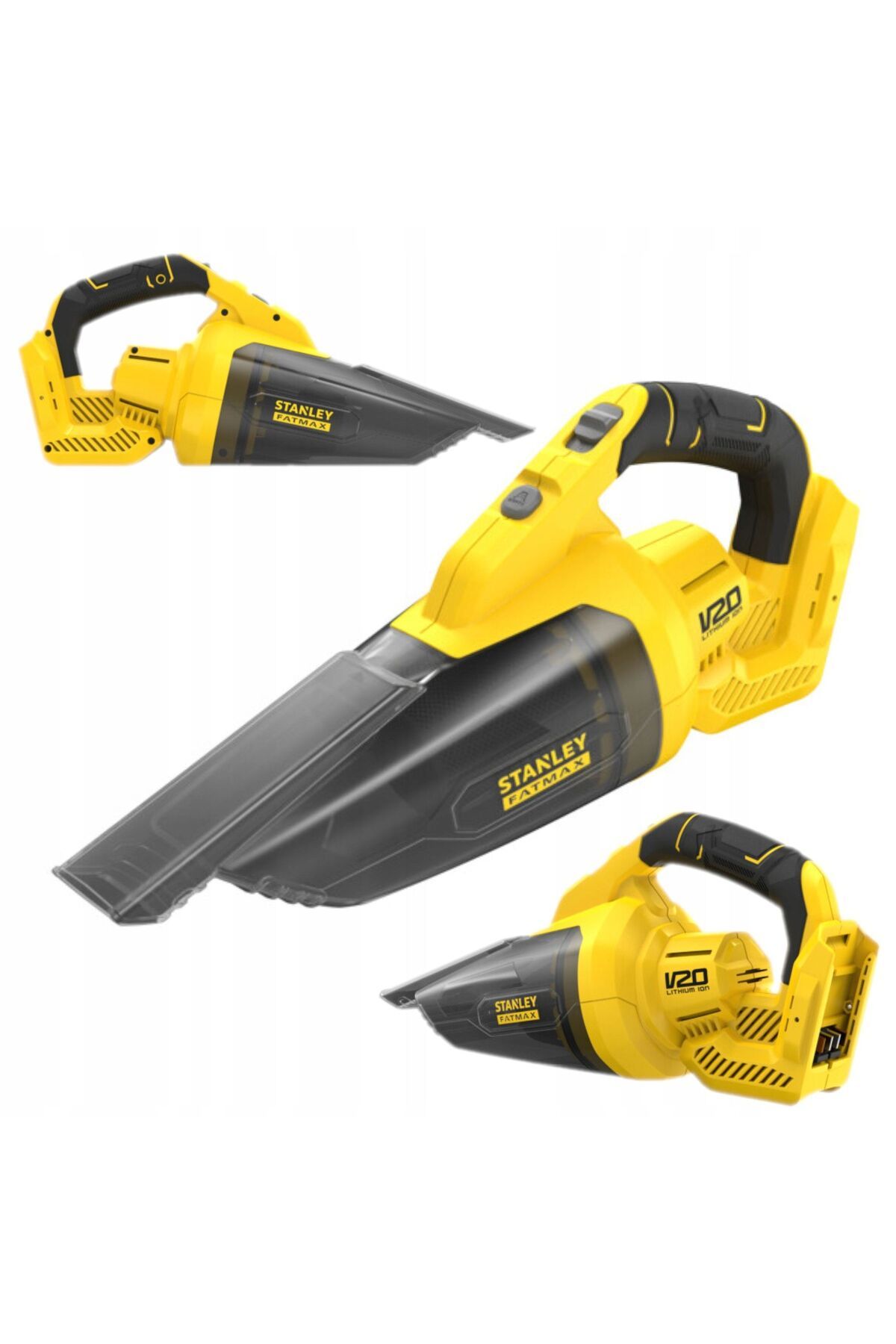 Stanley SFMCVH001B 18V Şarjlı El Süpürgesi (Aküsüz)