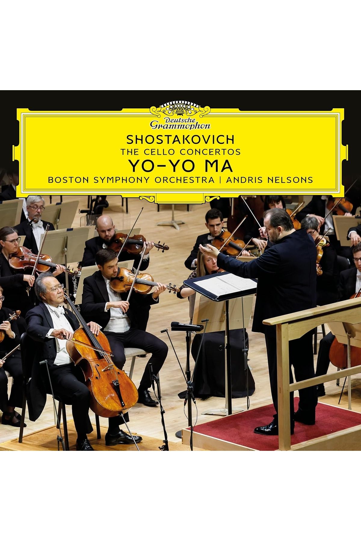Deutsche Grammophon Yo-Yo Ma, Boston Symphony Orchestra, Andris Nelsons - Shostakovich: Cello Concertos /2 x Plak