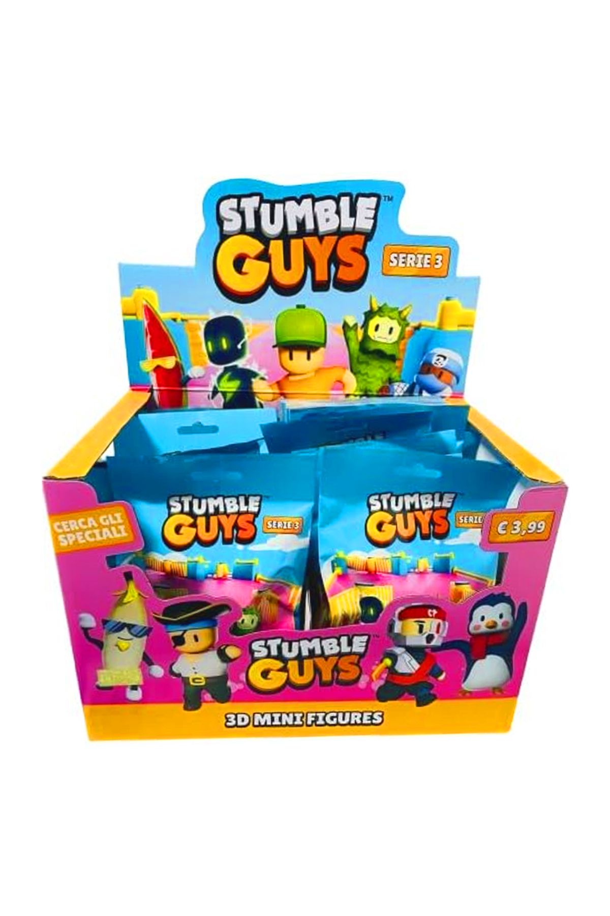Banadabak STUMBLE GUYS TUY24000 S3 MİNİ 3D KOLEKSİYON FİGÜR 3+ (1 Adet Fiyatı)