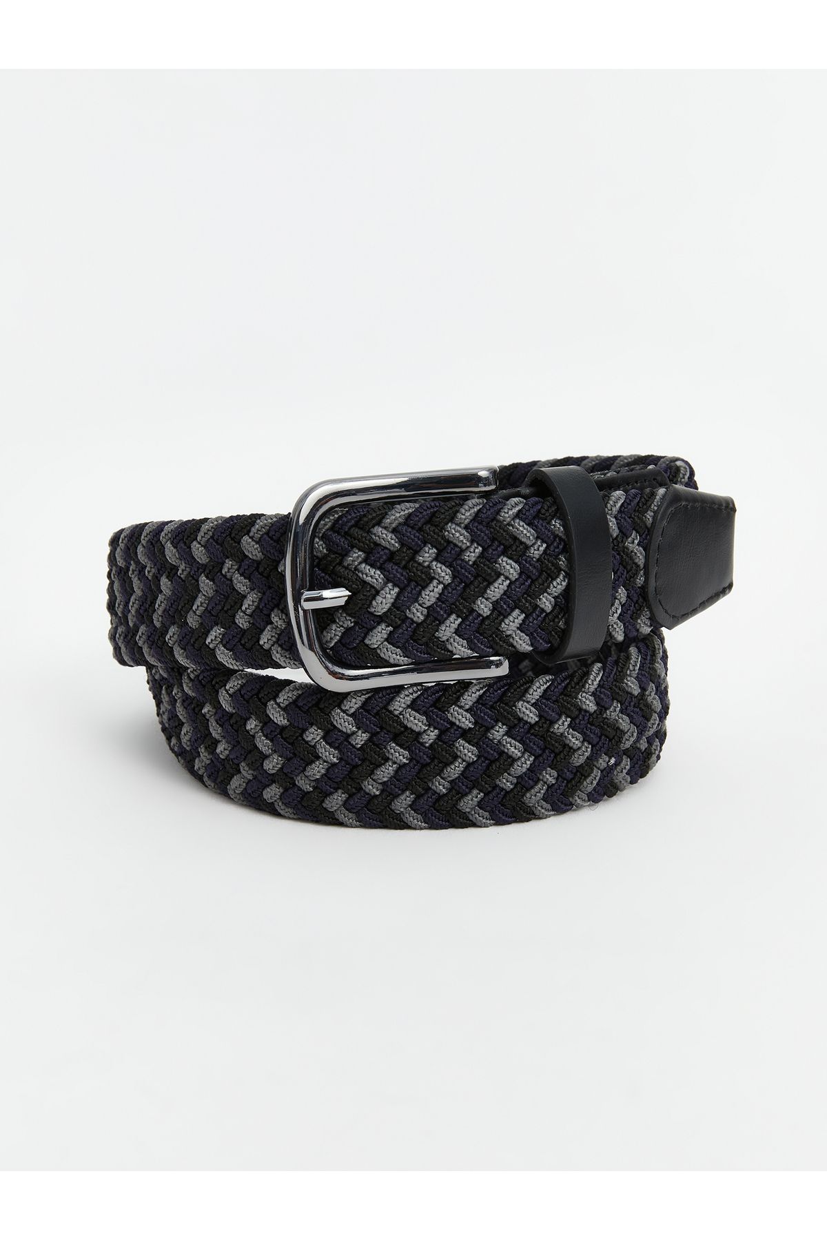 LC Waikiki-Knitted Patterned Men's Belt 1