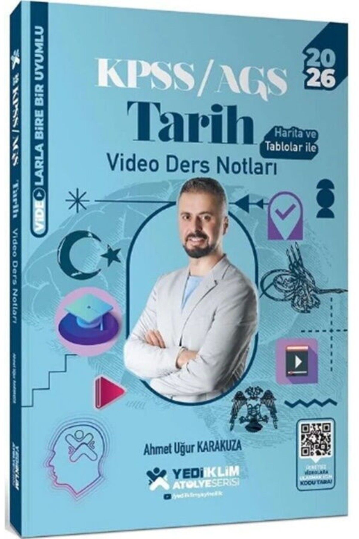 Ankara Kitap Merkezi 2026 KPSS Tarih Atölye Video Ders Notları Yediiklim Yayınları