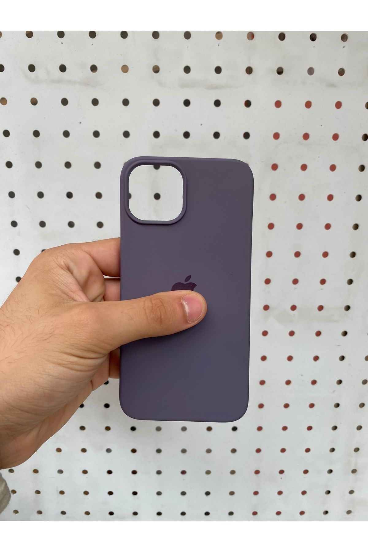 CaseKİdükkan iphone 13 Ve 14 Ile Uyumlu Içi Kadife Lansman Silikon Kılıf Kapak Premium