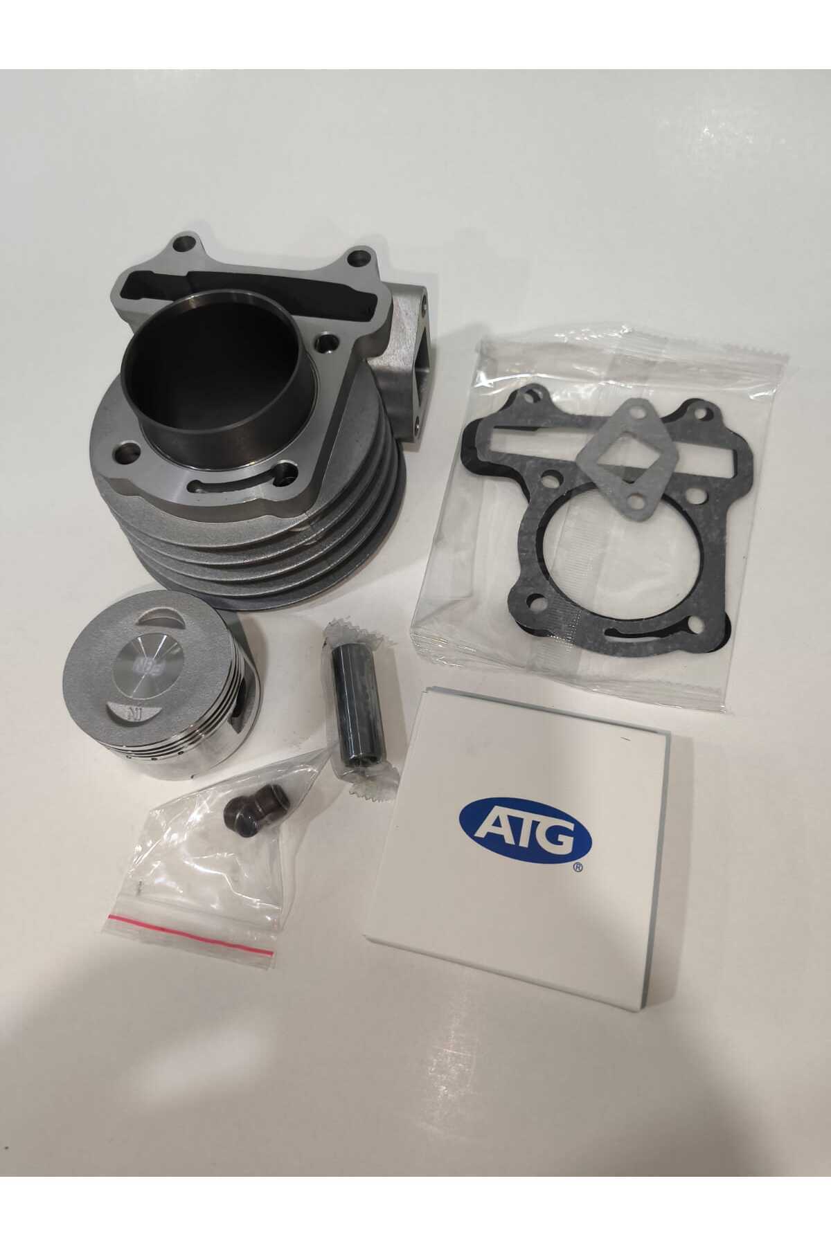 SİLİNDİR RKS Dark Blue 50 uyumlu 100cc Modifiye Silin;dir Seti (ısı sensör yuvalı)