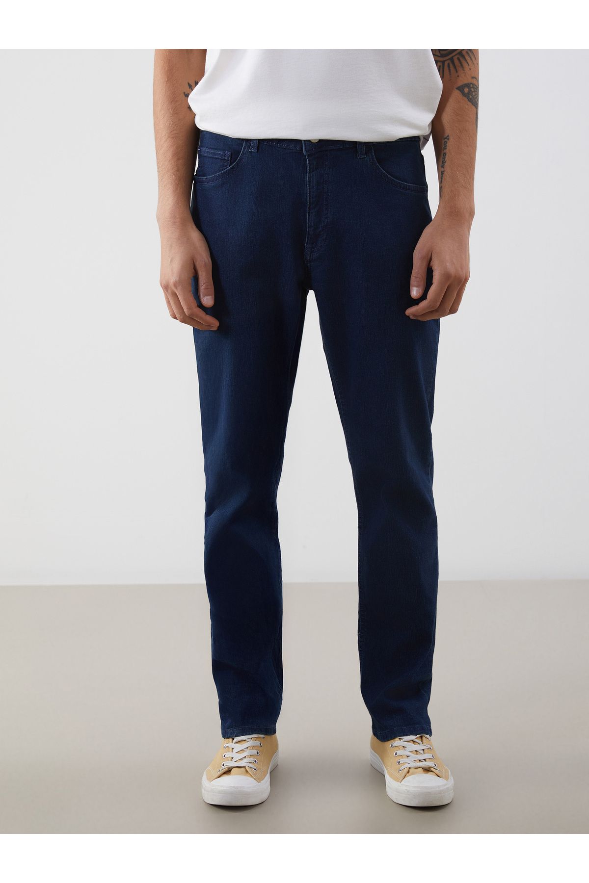 LC Waikiki-Ανδρικό τζιν παντελόνι 779 Regular Fit 2