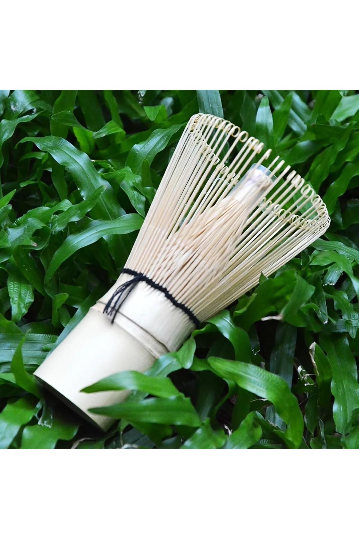 Aquasedna Bambu Matcha Çayı Karıştırıcı Fırça Bamboo Whisk Köpürtücü