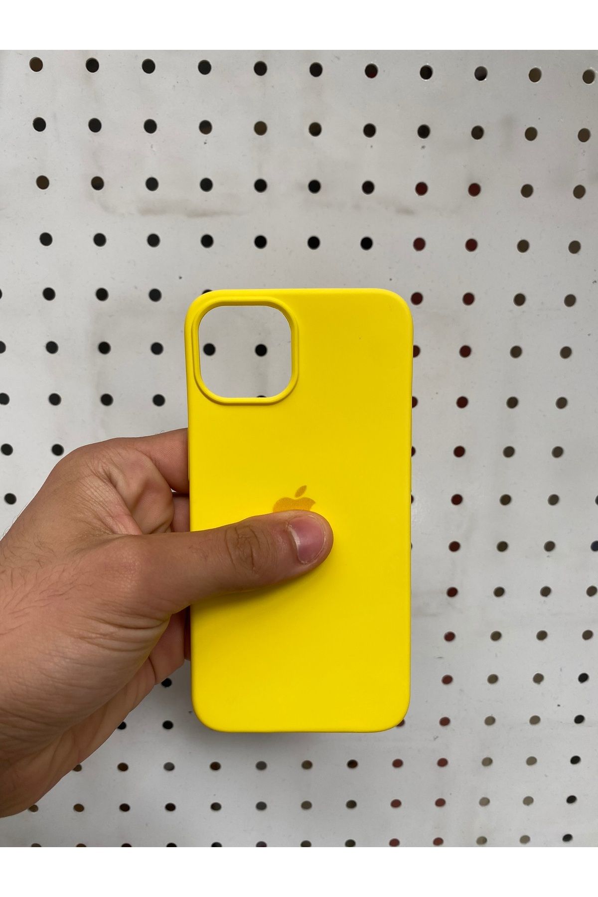 CaseKİdükkan iphone 13 Ve 14 Ile Uyumlu Içi Kadife Lansman Silikon Kılıf Kapak Premium