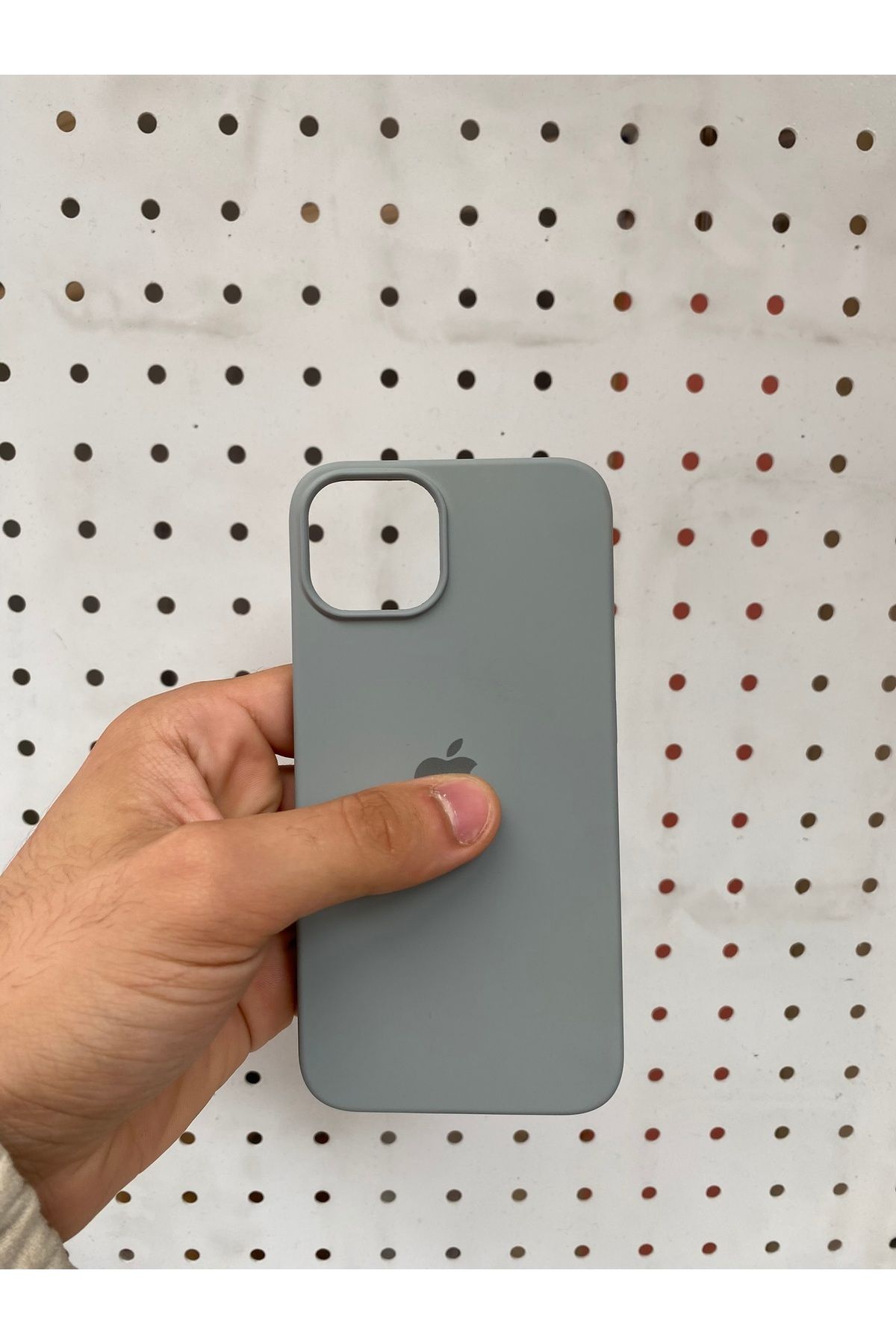 CaseKİdükkan iphone 13 Ve 14 Ile Uyumlu Içi Kadife Lansman Silikon Kılıf Kapak Premium