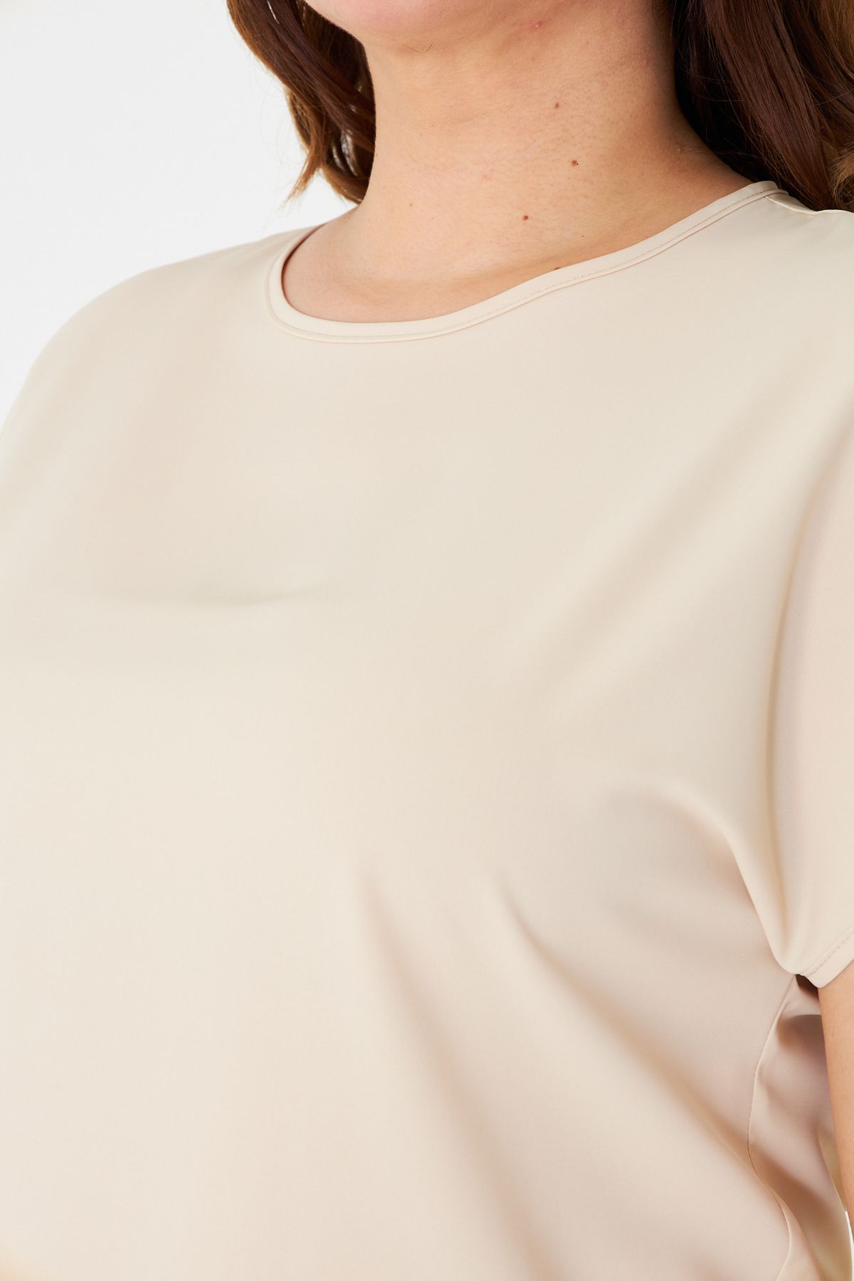 UNIQUE LADY-Minimal Design Simple Blouse |   Available in Battal Size Options from 36 to 58 3