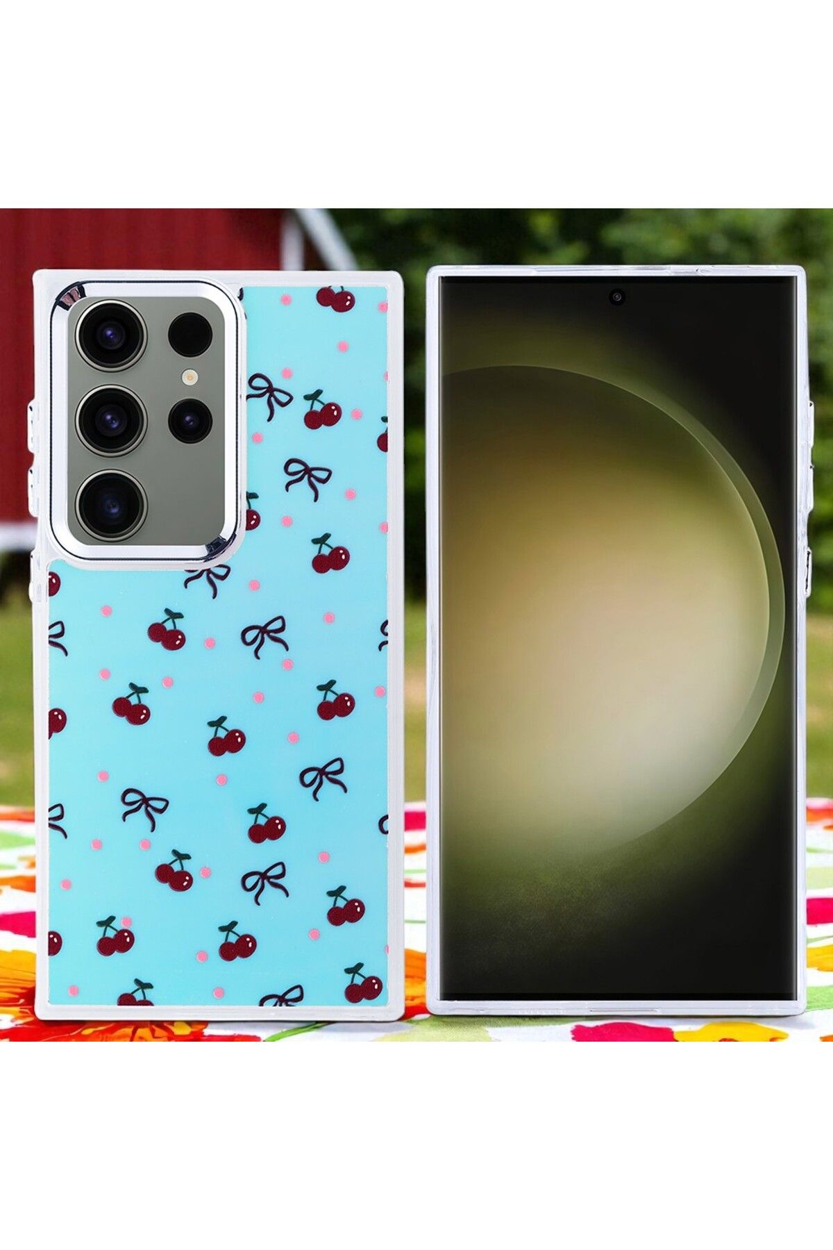 Hatreds Galaxy S25 Ultra Kılıf Figür Desenli Elde Kaymaz Soft Silikon Kapak
