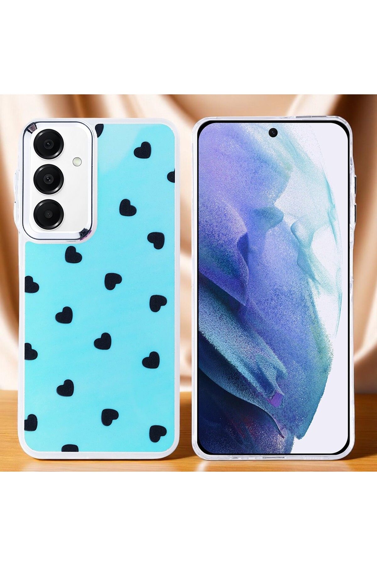 Hatreds Galaxy A55 Kılıf Figür Desenli Elde Kaymaz Soft Silikon Kapak