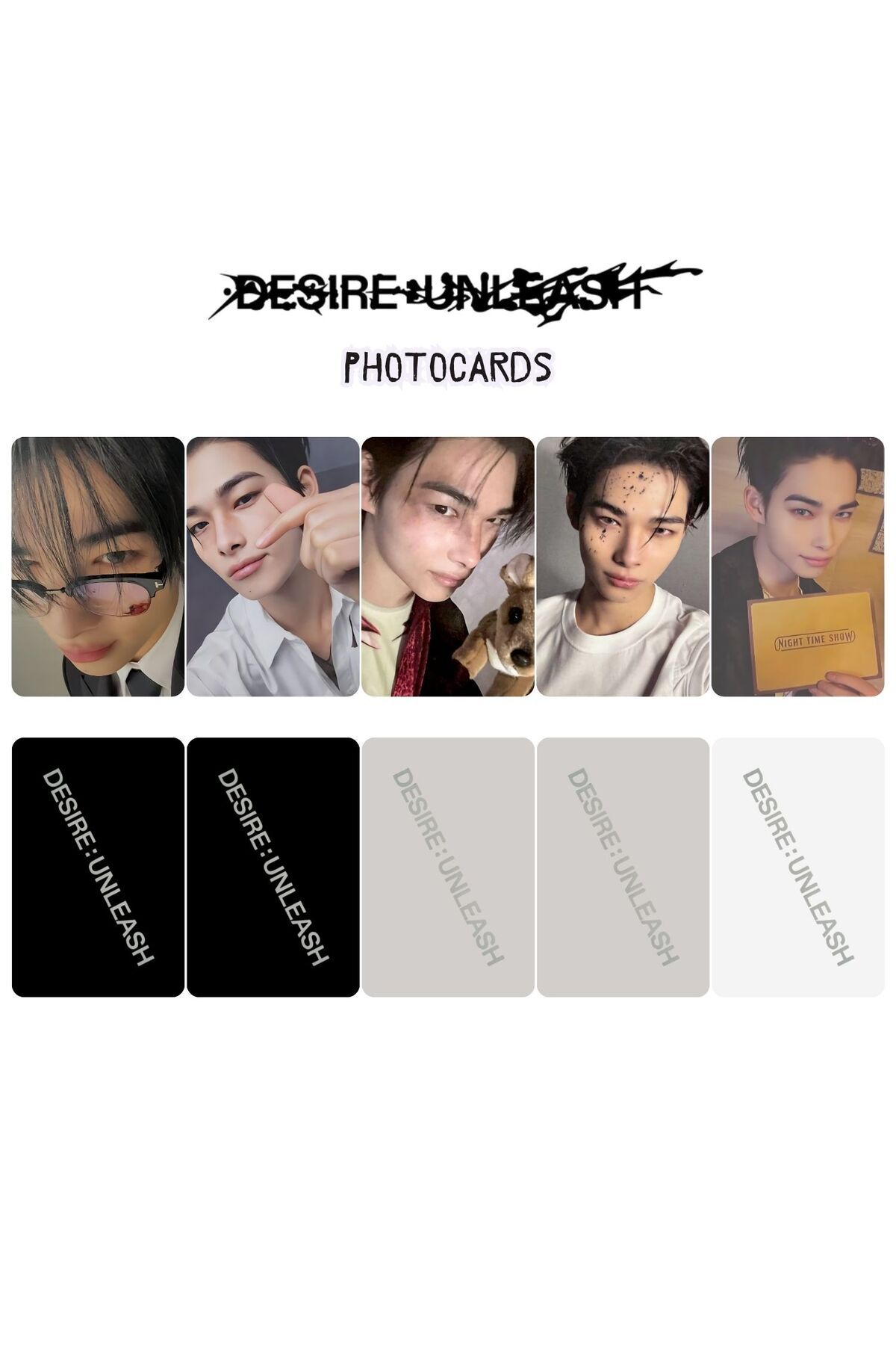 Kpop Dünyasi ENHYPEN Niki '' DESIRE : UNLEASH '' Photocards