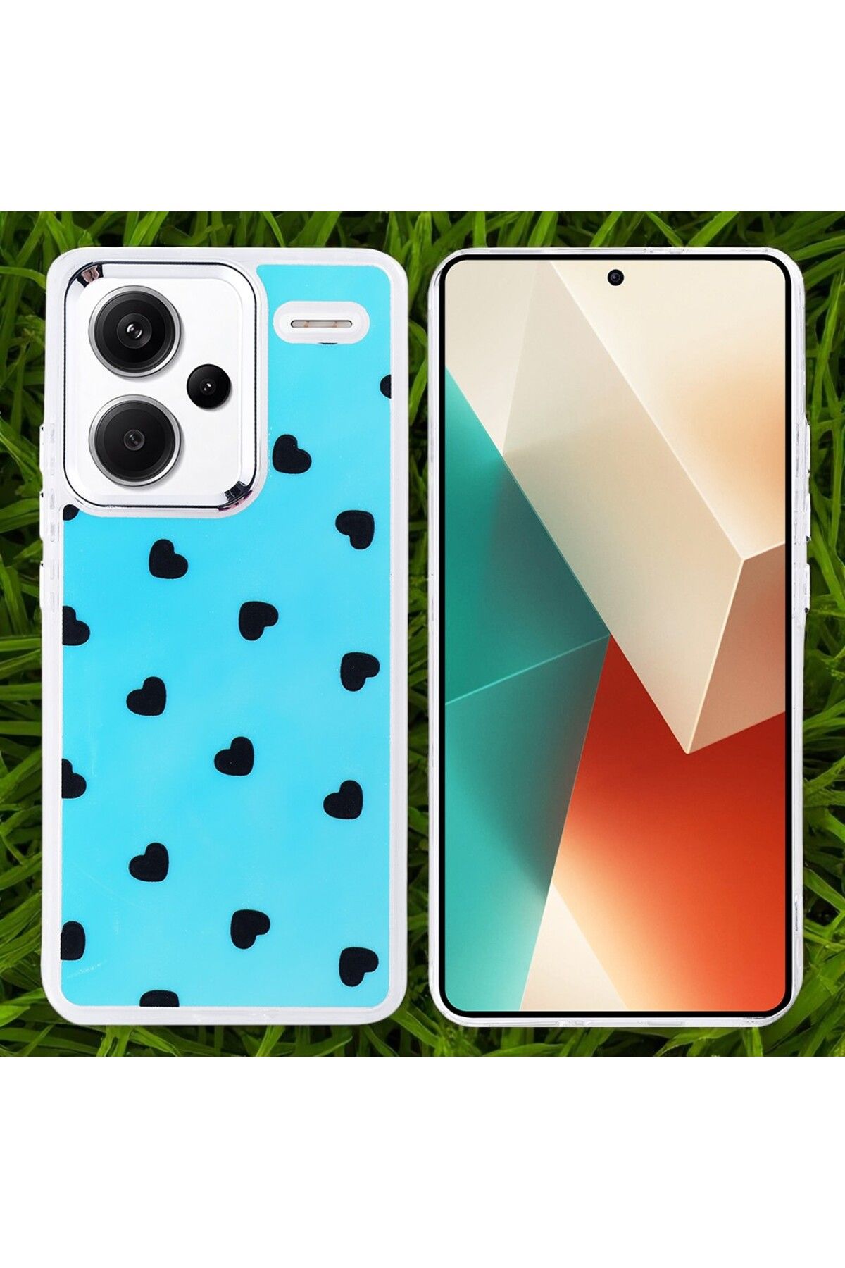 Hatreds Xiaomi Redmi Note 13 Pro Plus 5G Kılıf Figür Desenli Elde Kaymaz Soft Silikon Kapak