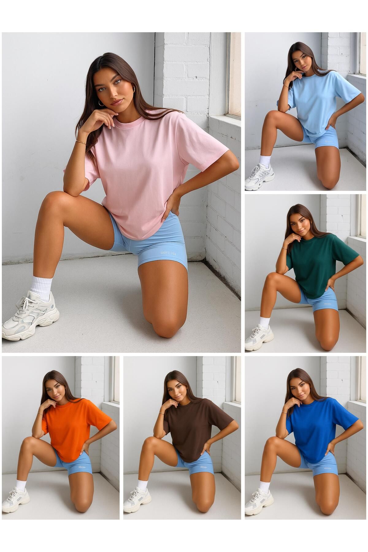 BENROMA 6 RENK UNİSEX TİŞÖRT