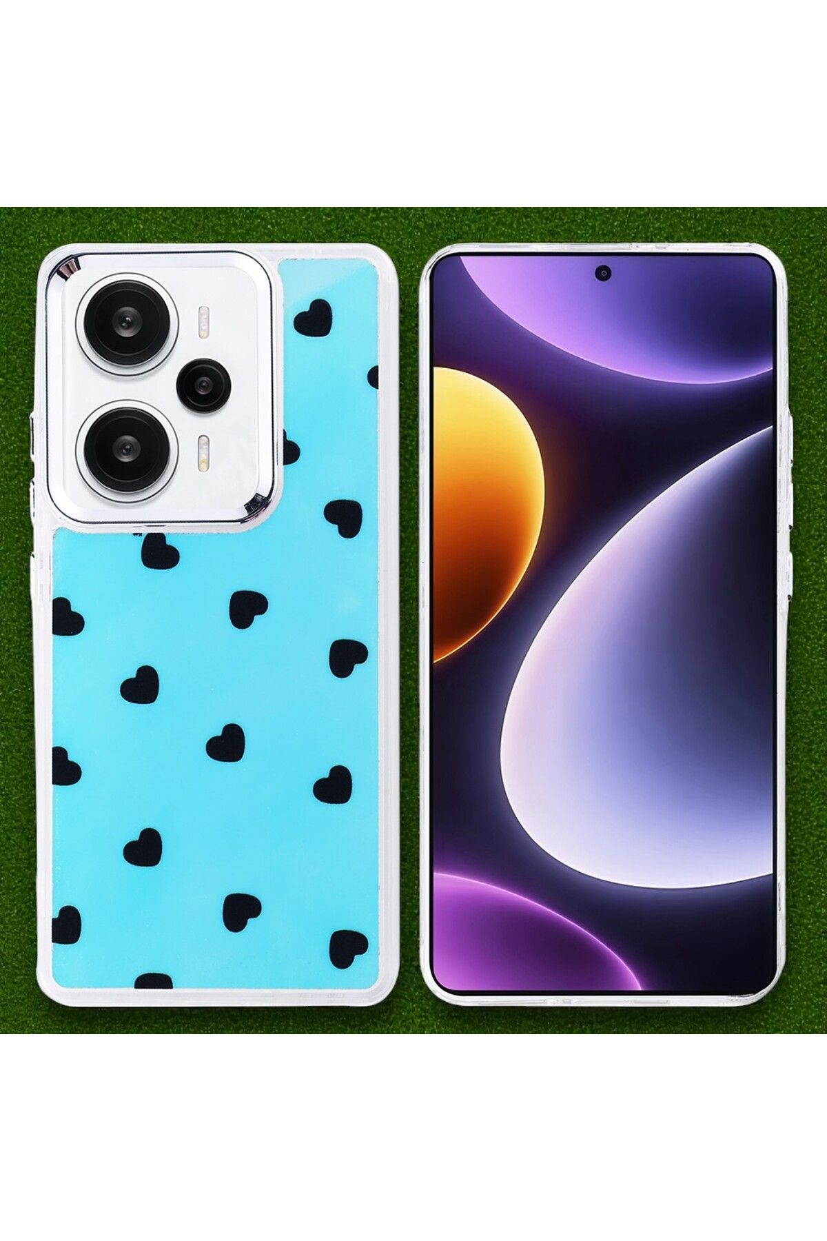 Hatreds Xiaomi Redmi Note 13 Pro 4G Kılıf Figür Desenli Elde Kaymaz Soft Silikon Kapak