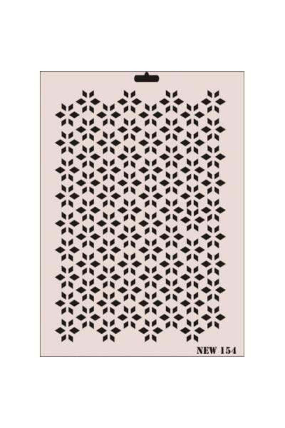Emperium New Seri N-154 Stencil 35x25 cm