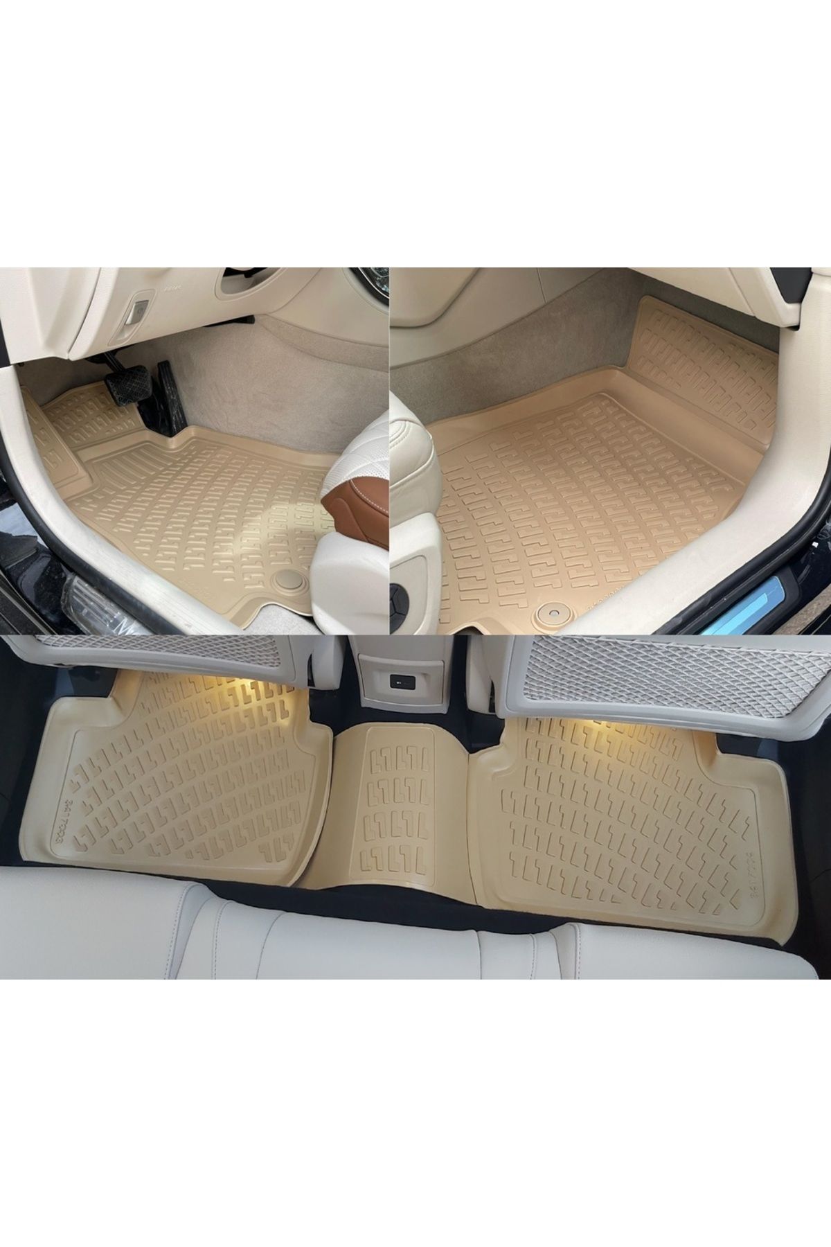 KAISER Nissan Qashqai Bej Havuzlu 3D Paspas, 2013-2021