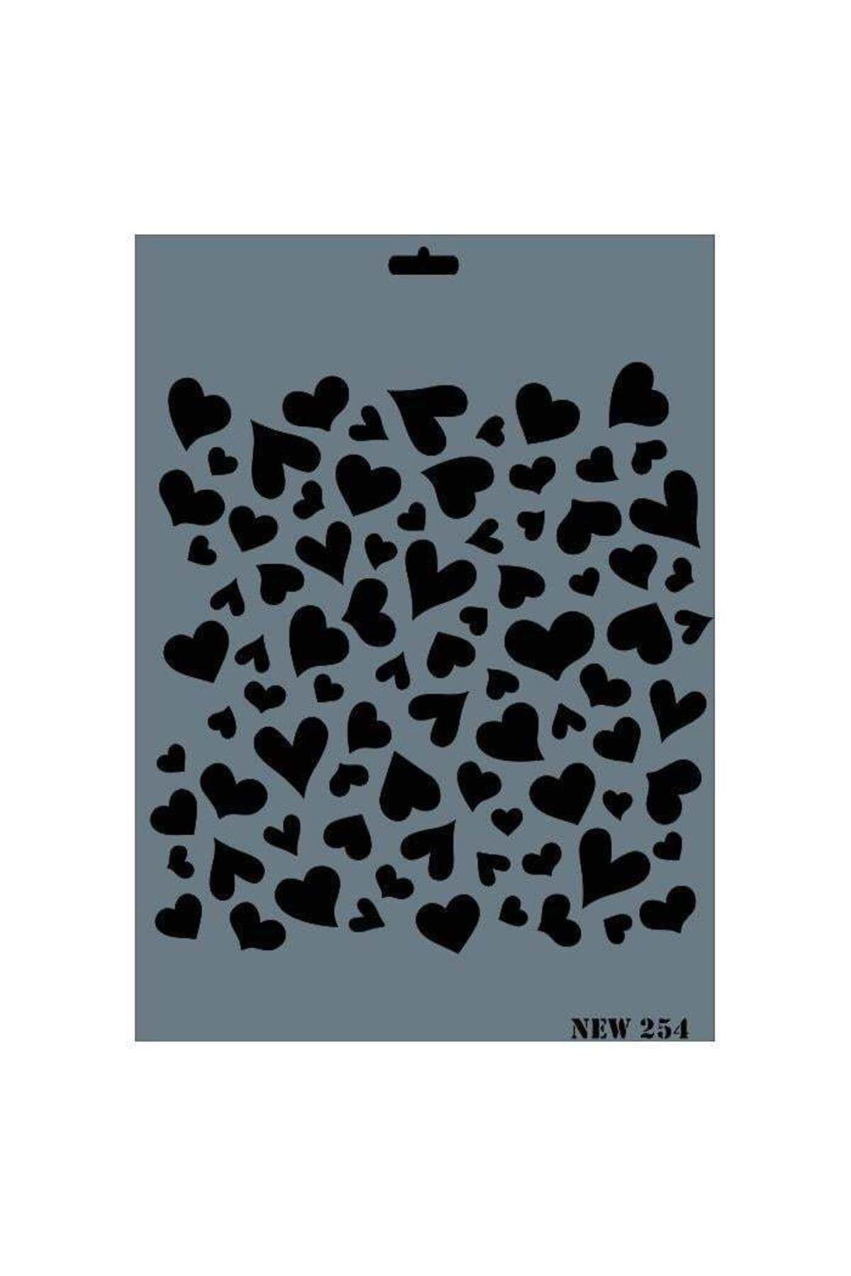 Emperium Rich New Seri N-254 Stencil 35x25 cm