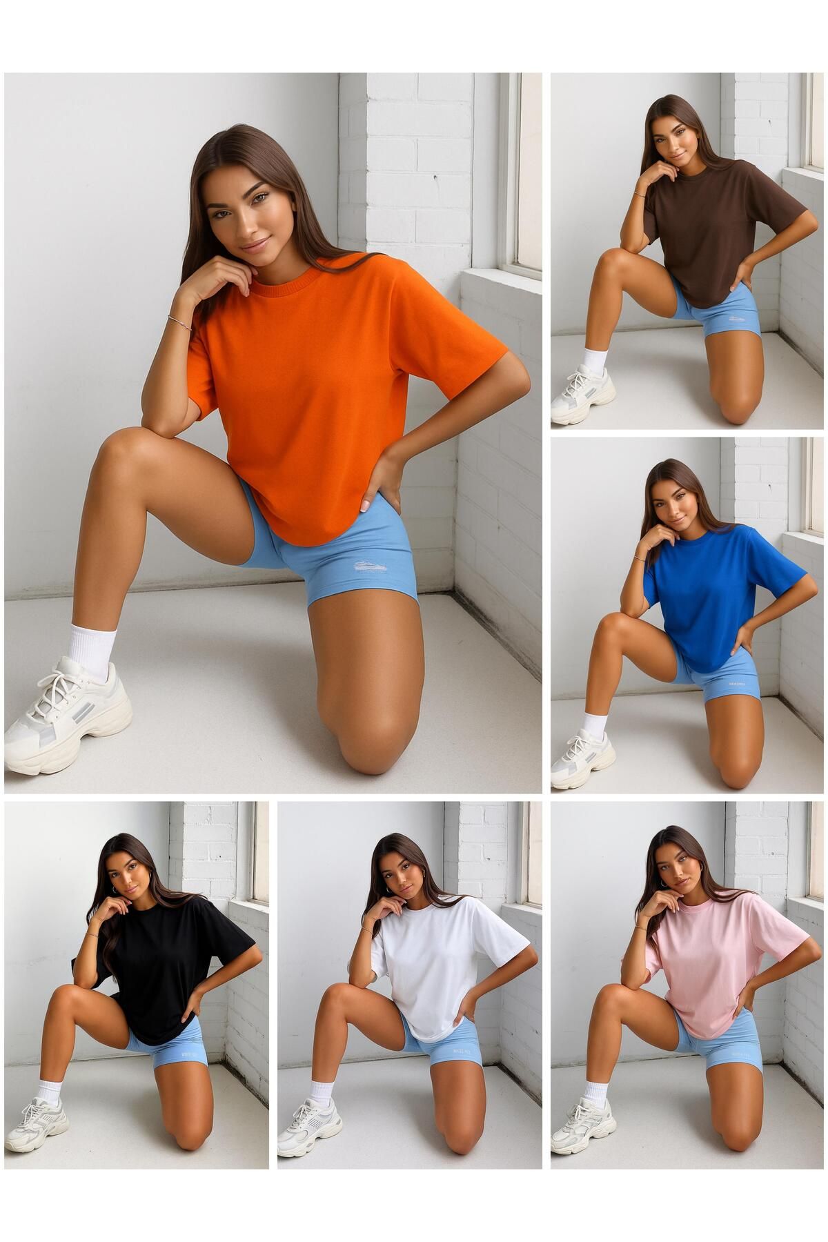 BENROMA 6 RENK UNİSEX TİŞÖRT