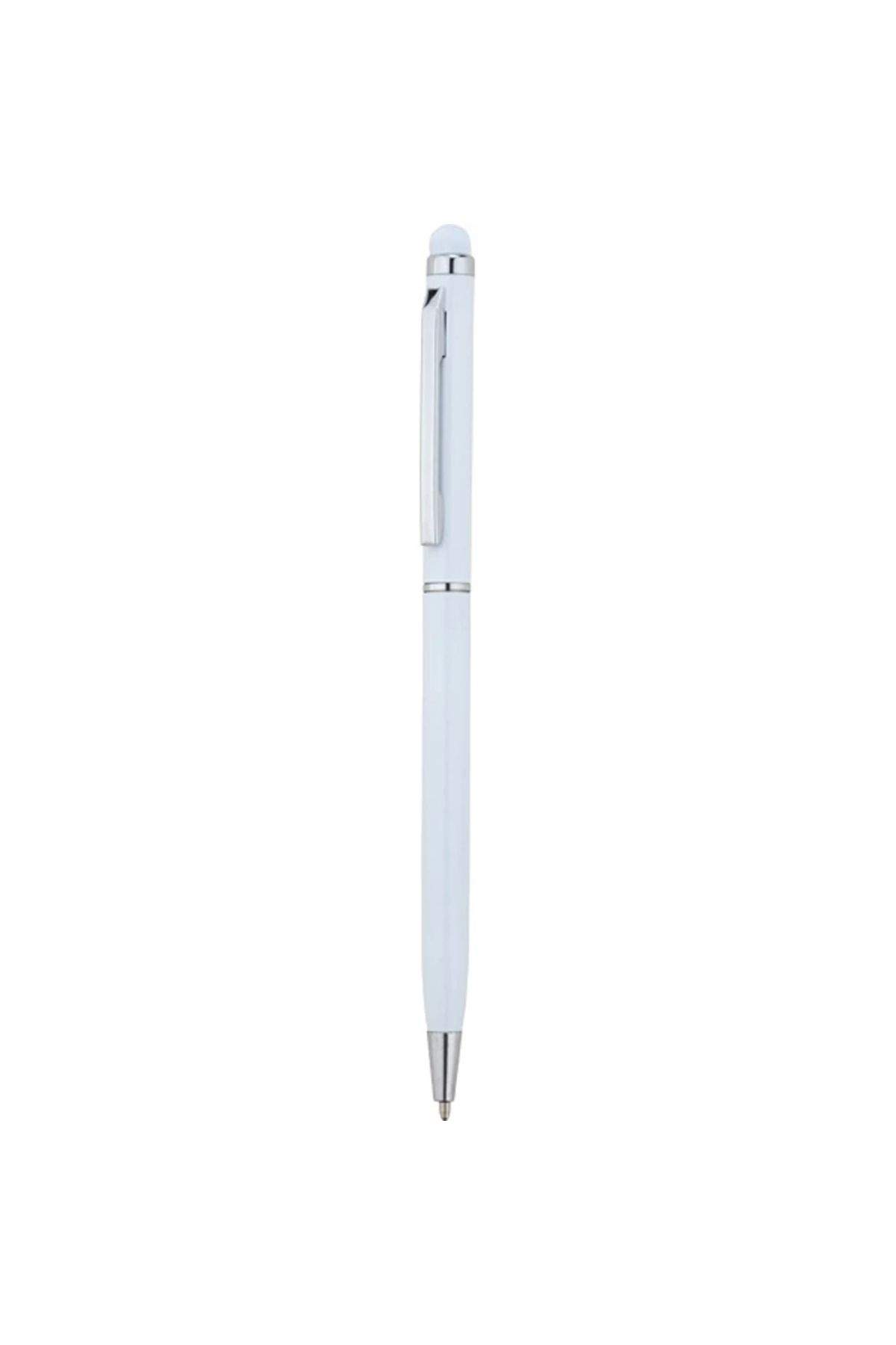 shop Beyaz Renk Tükenmez Metal Kalem