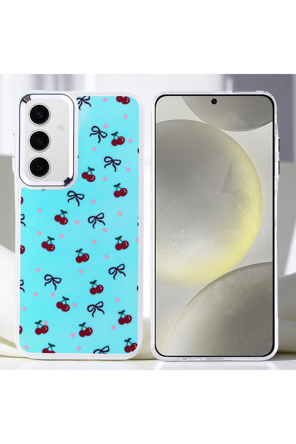 Hatreds Galaxy S24 FE Kılıf Figür Desenli Elde Kaymaz Soft Silikon Kapak