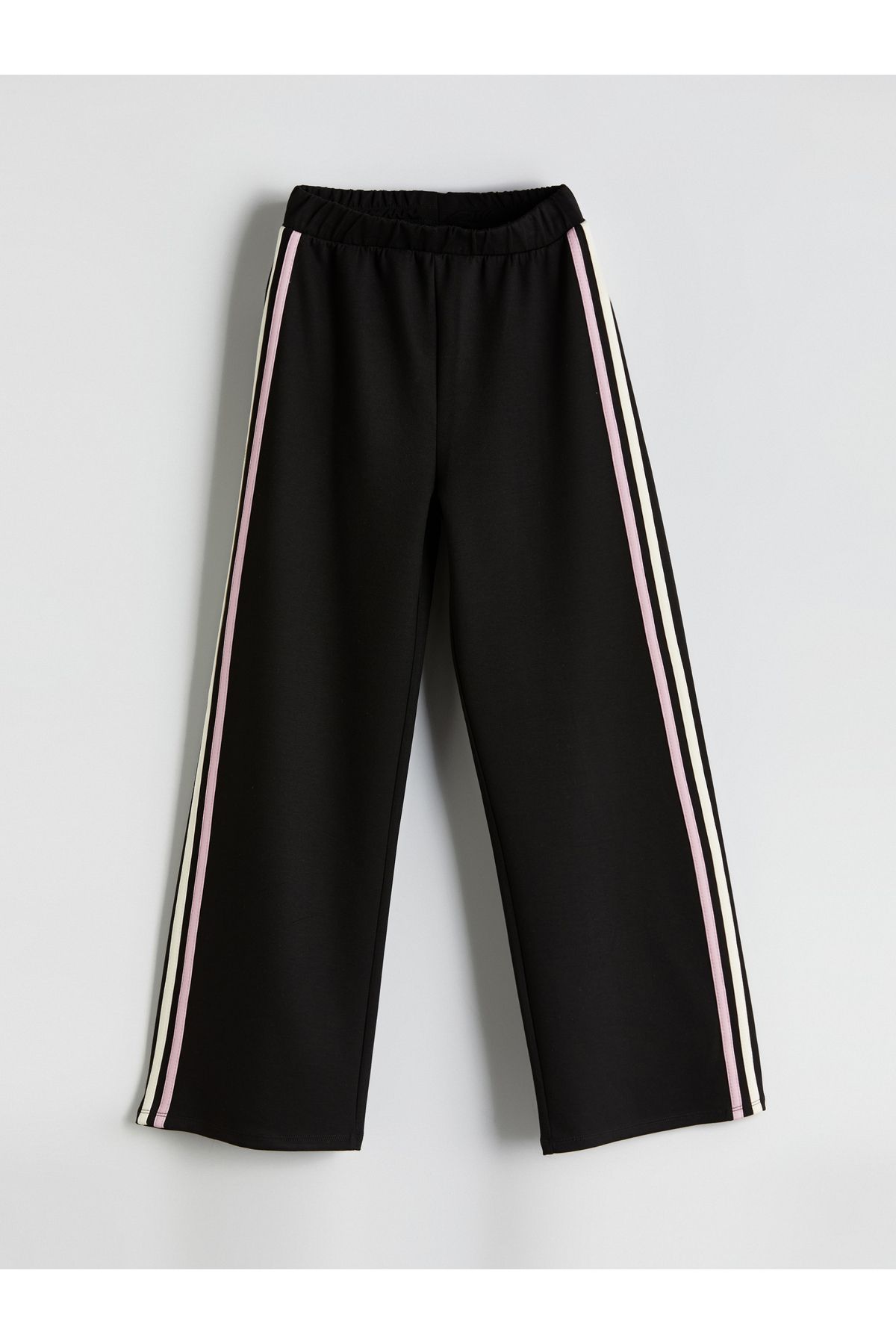 LC Waikiki-Soft Touch Girl's Sweatpants with Elastic Waist 3