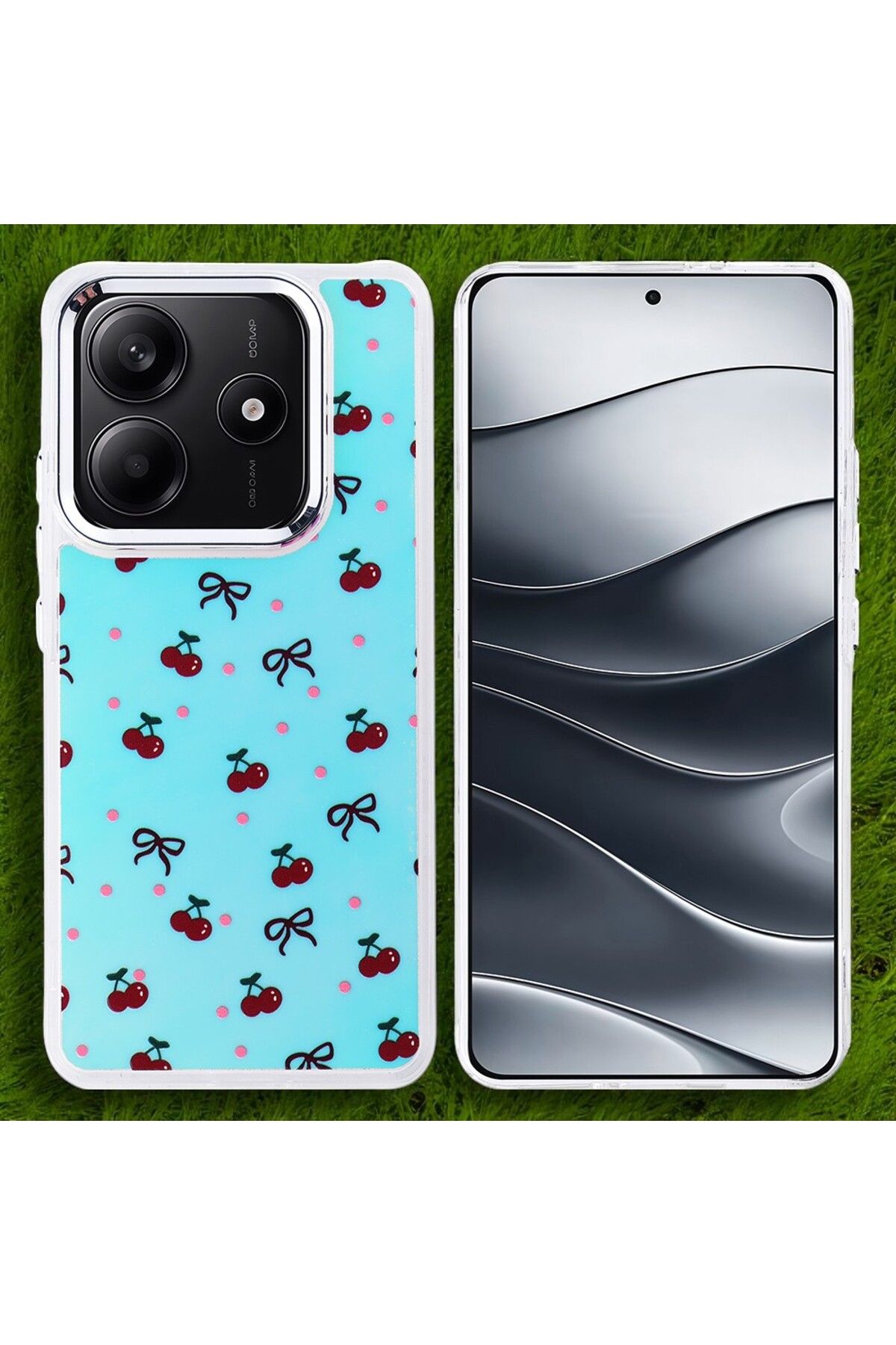 Hatreds Xiaomi Redmi Note 14 4G Kılıf Figür Desenli Elde Kaymaz Soft Silikon Kapak