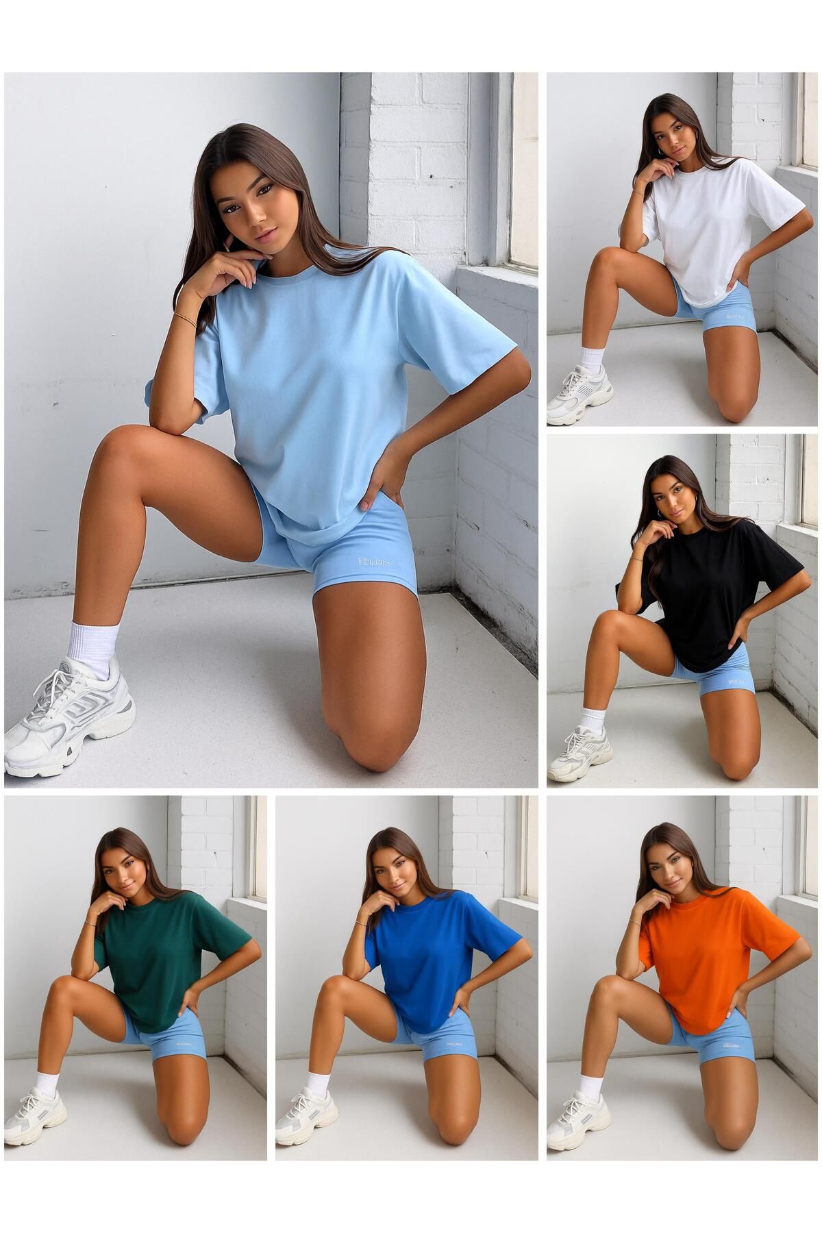 BENROMA 6 RENK UNİSEX TİŞÖRT