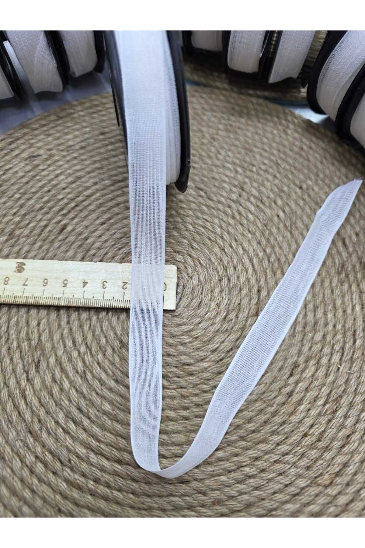 Esteks Dantel ve Tekstil Aksesuarları 15 Mm Keten Kurdele Nopeli 20 Mt