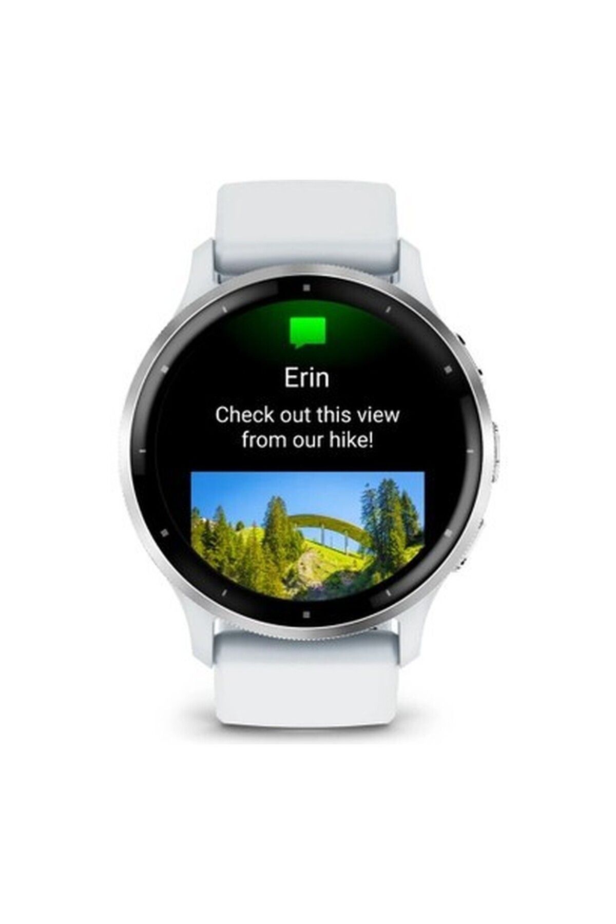 Garmin Venu 3 Gümüş | Beyaz Kayışlı