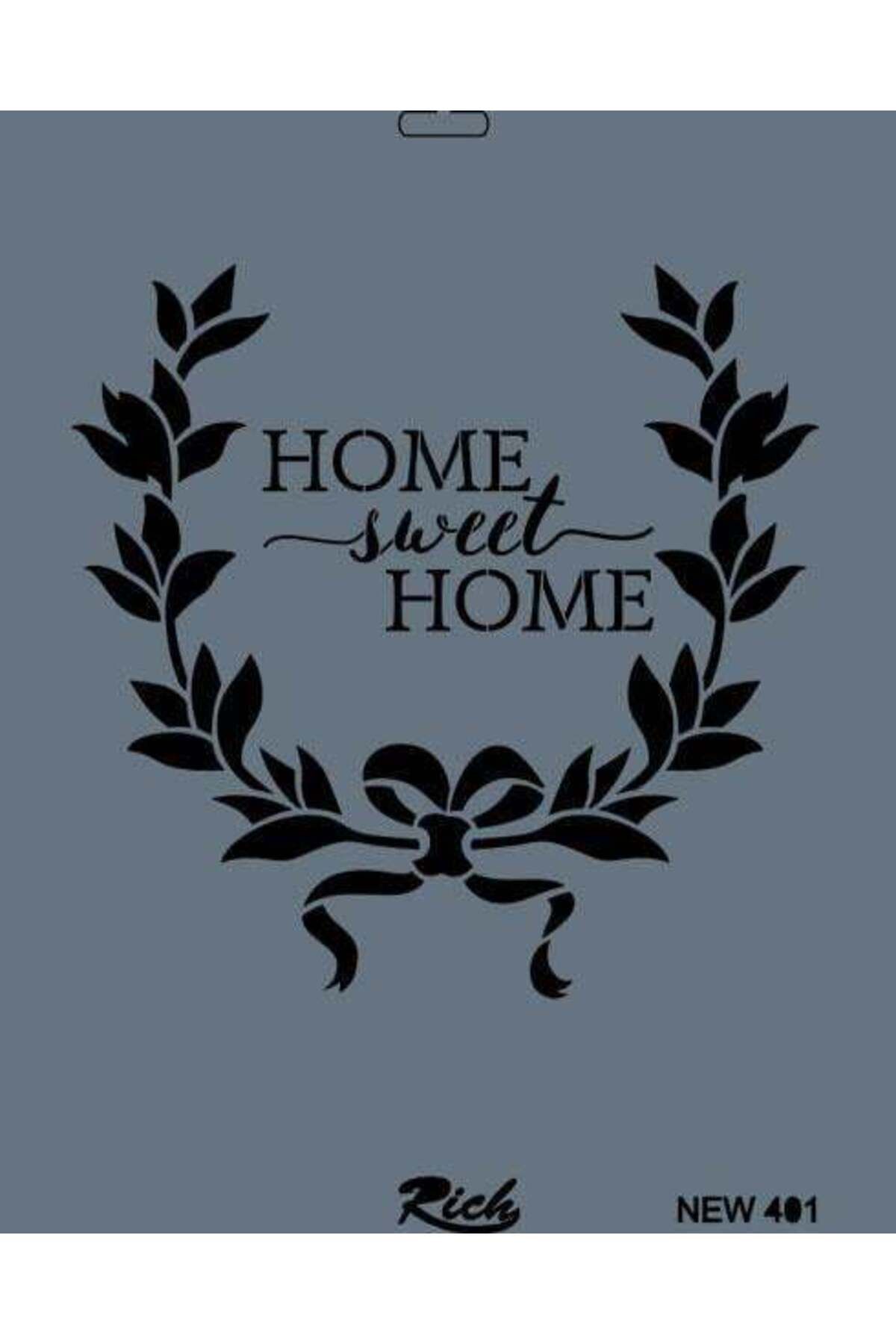 Emperium Rich New Seri N-401 Stencil 35x25 cm
